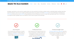 Desktop Screenshot of madstroelshansen.com
